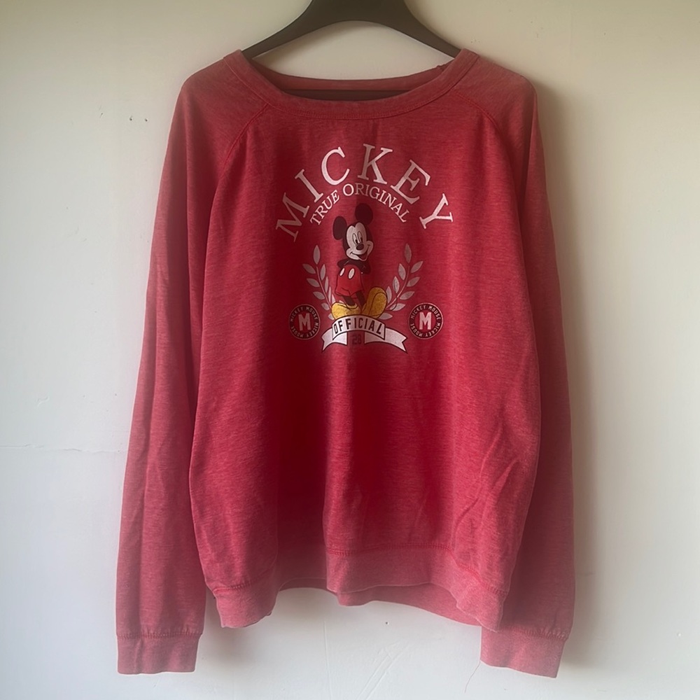 Disney plus size womens Mickey Mouse sweatshirt